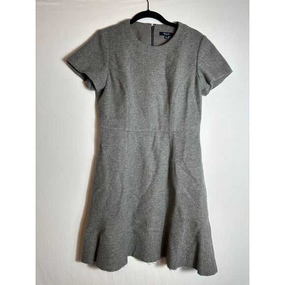 Madewell Gray Short Sleeve Dress. Size 4. - Picture 3 of 7